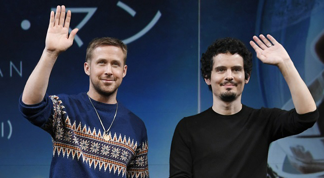 『ラ・ラ・ランド』の最強タッグ、デイミアン監督とライアンが再び手を組んだ超話題作『ファースト・マン』について語る！！