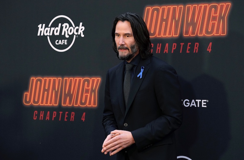「一緒に共演できて光栄だった」キアヌ・リーブス、急逝のランス・レディックを哀悼 『ジョン・ウィック：コンセクエンス』LAプレミア開催