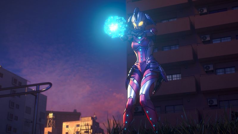 アクションは「200パーセントで挑んだ」 Netflixアニメ『ULTRAMAN』最終章 “マリースーツ”が初登場