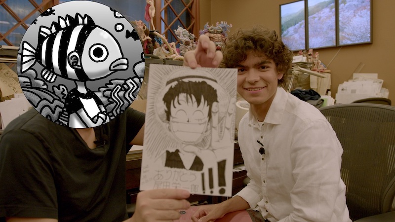 “僕の描く漫画みたいな人”『ONE PIECE』ルフィ役イニャキ・ゴドイ＆尾田栄一郎が夢の2ショットを実現