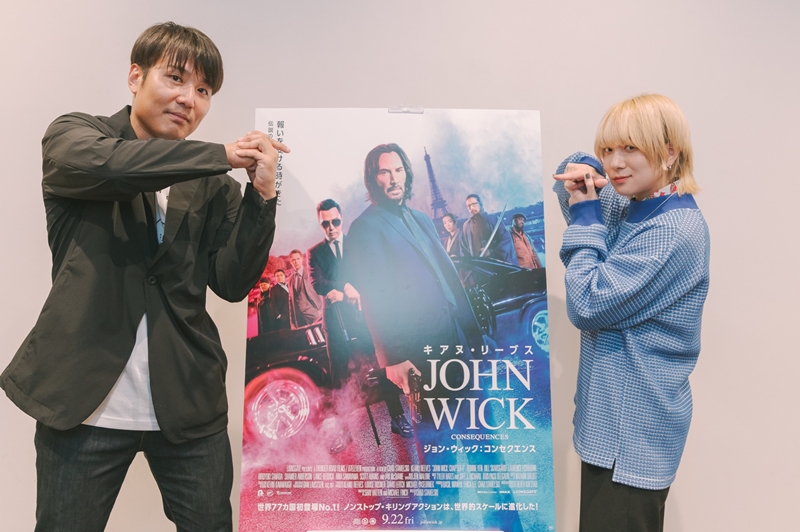 日本のスタントチームが 『ジョン・ウィック：コンセクエンス』のアクションを作った！ 川本耕史＆伊澤彩織が語るキアヌ、ドニー、真田との激レア撮影秘話【前編】