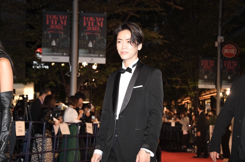 「最後は誰もが深く考えたくなる」亀梨和也、菜々緒、三池崇史監督が東京国際映画祭レッドカーペットに降臨『怪物の木こり』